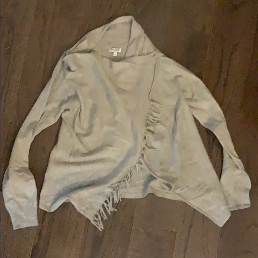 Girls wrap sweater